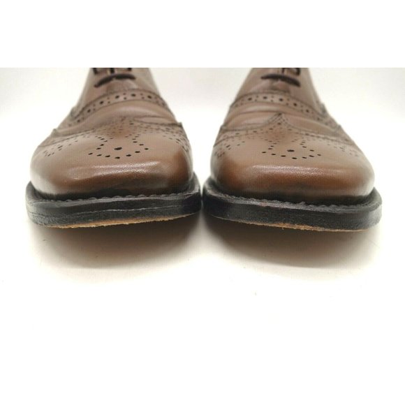 Westbury Brown Leather Wingtip Lace Up Dress Oxfords Shoes Men\'s 42 / 8 main image 7